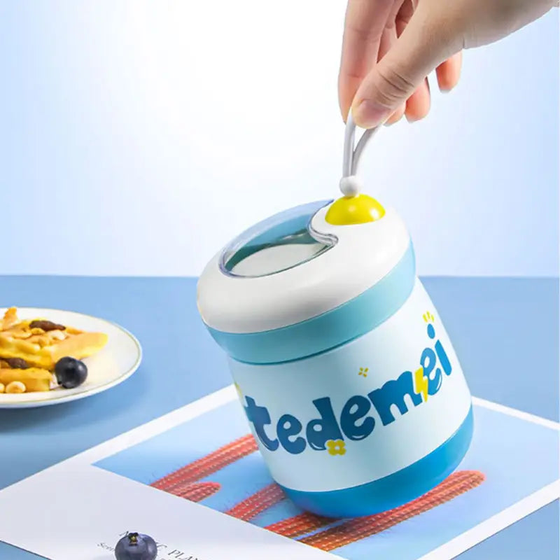 Premium Quality Steel Soup Bowl Cum Snack Box