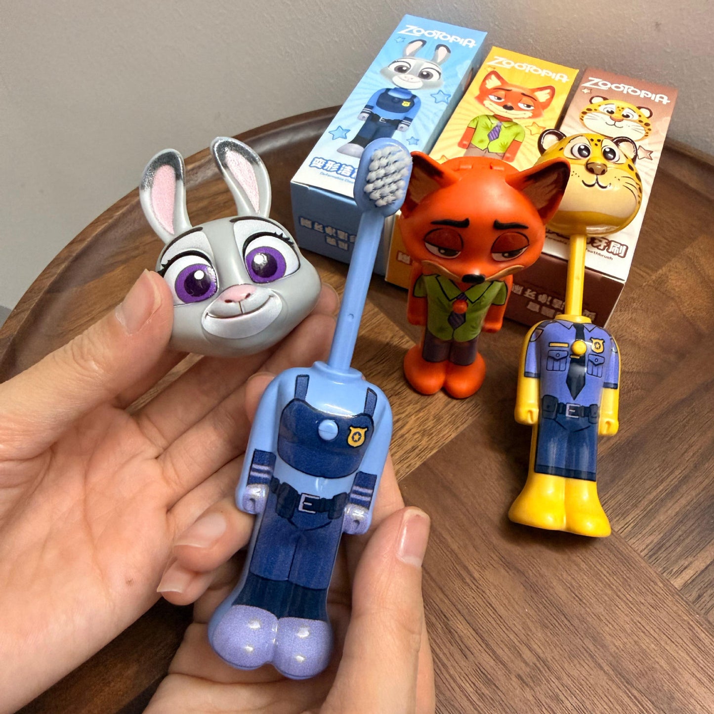 Zootopia Cartoon Toothbrush – Fun Kids Oral Care