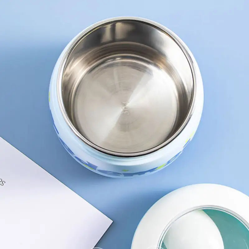 Premium Quality Steel Soup Bowl Cum Snack Box