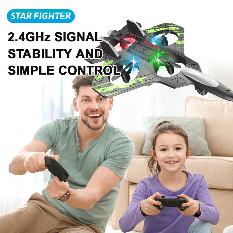Rc fighter jet 2.4GHz Remote control 360 Rotating