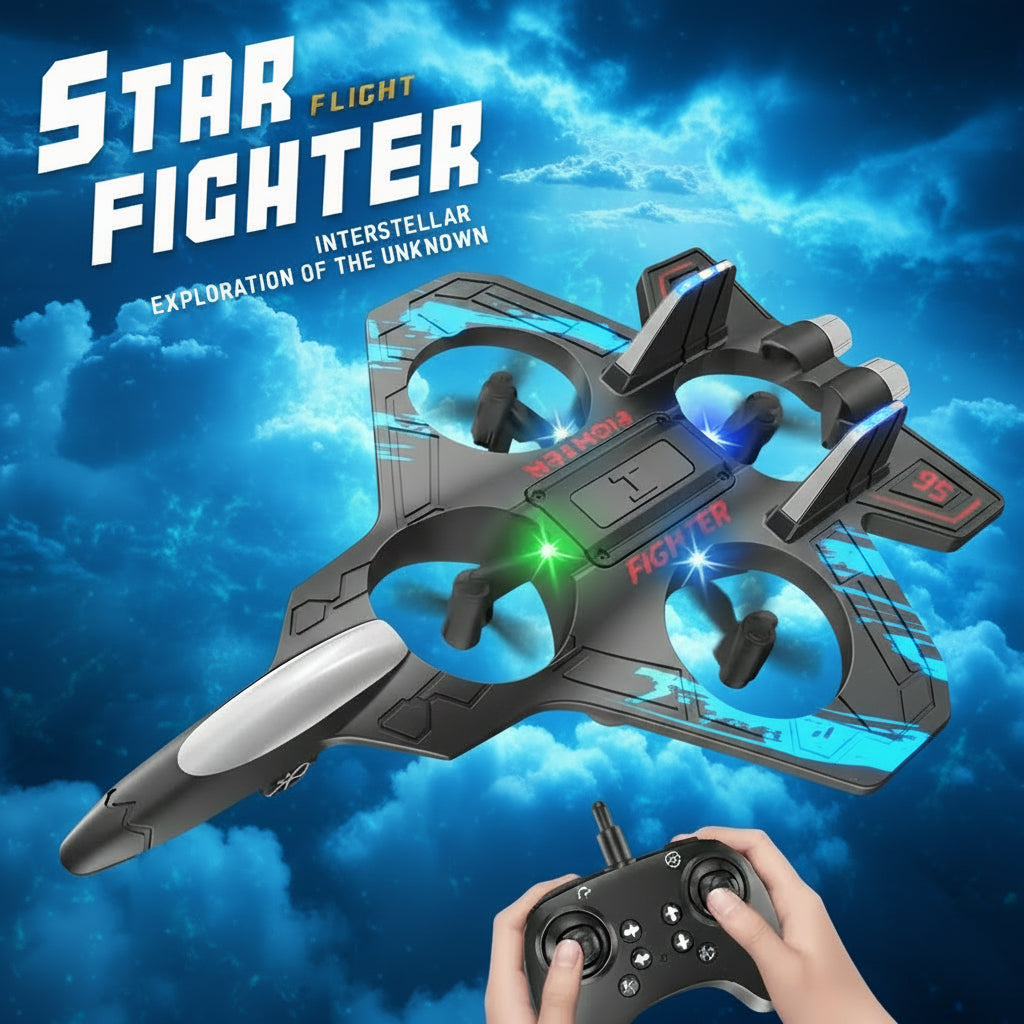 Rc fighter jet 2.4GHz Remote control 360 Rotating