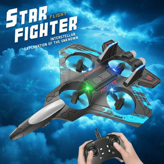 Rc fighter jet 2.4GHz Remote control 360 Rotating
