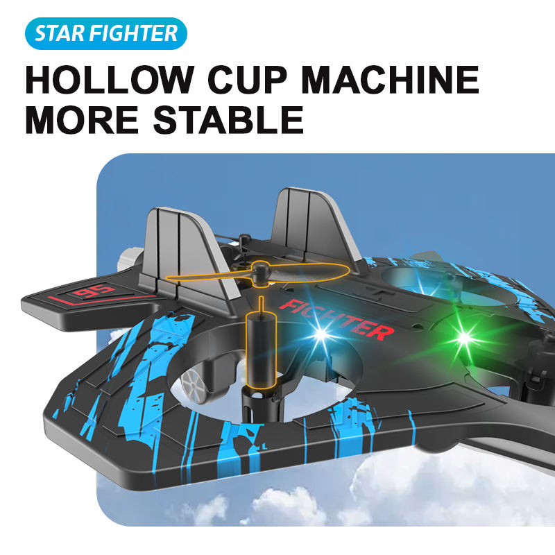 Rc fighter jet 2.4GHz Remote control 360 Rotating