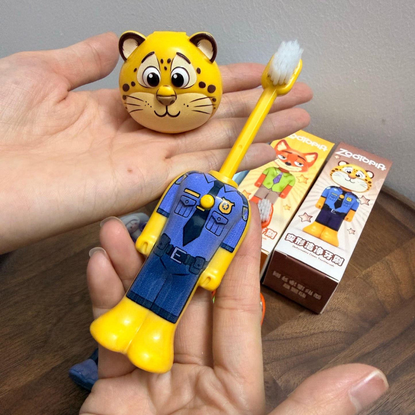 Zootopia Cartoon Toothbrush – Fun Kids Oral Care