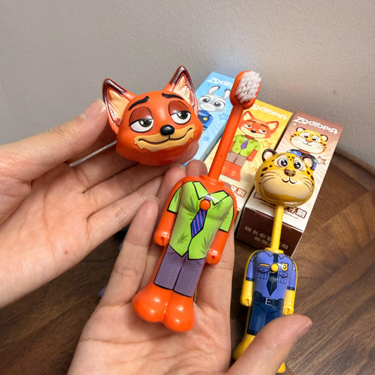 Zootopia Cartoon Toothbrush – Fun Kids Oral Care
