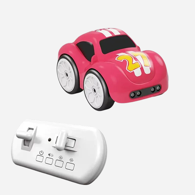 RC Intelligent Sensor Car for Kids with Line Following Technology | 2.4GHz Remote Control Smart Toy Car with LED Lights, Music & Magic Pen Track