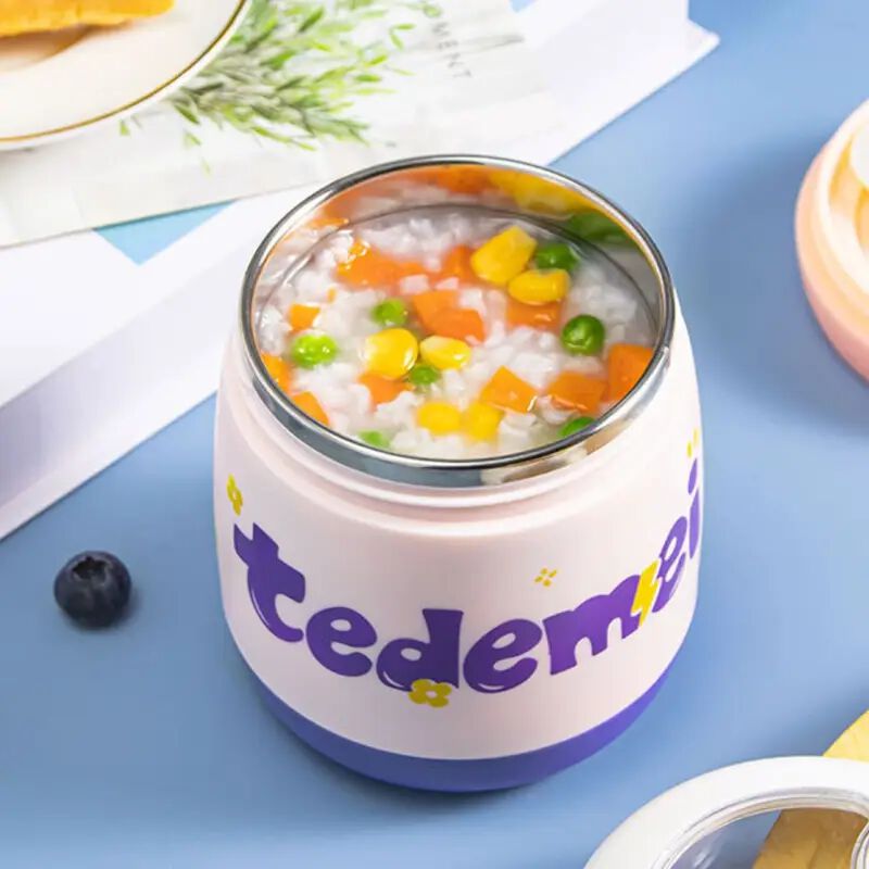 Premium Quality Steel Soup Bowl Cum Snack Box